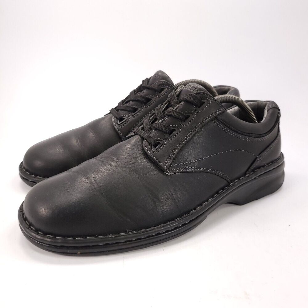 Florsheim Comfortech Getaway Pin Oxford Mens Shoe Size 9.5 13172-001 Black